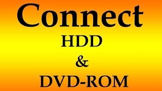 How to Connect 2 Hard Disk amp CDDVDROM Drive on one IDE Cable  Computer Hardware Video Tutorial [upl. by Atlante16]