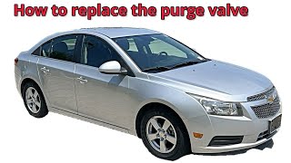 2014 Chevy Cruze Purge Valve Replacement  Code P0496  Fix  DIY  Easy Fix  Guide  Tutorial [upl. by Eirallih357]