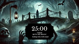 🎃 Summon Your Focus with the 25Minute Timer – Halloween Edition 🕯️ [upl. by Tezzil]