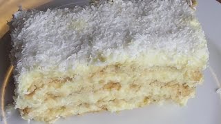 Raffaello Kuchen ohne backenGanz einfach [upl. by Rentschler]