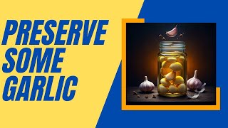 Easy Garlic Preservation Method [upl. by Dyana597]