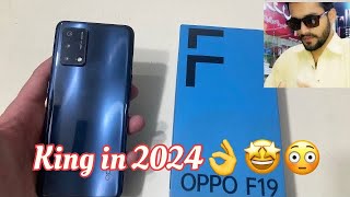 Oppo F19 Unboxing  👍👌🥰❤️ReviewDisplayDesign and First Look Price in Pakistan 2024 Black [upl. by Tomasina]