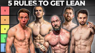 5 Rules To Get Lean amp Stay Lean Ranked By Scientist [upl. by Aetnuahs]