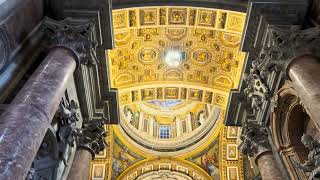 Rome St Pietro View Inside Wonderful vatican rome travel ytshorts [upl. by Ajoop]