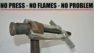 How to remove rubber bushings without a press or burning  suspension episode 5 [upl. by Anev251]