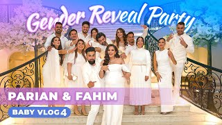 Afghan Gender Reveal Party of Parnian amp Fahim Tanweer  Baby vlog 4  Jawid Sharif  Duran Etemadi [upl. by Odey]