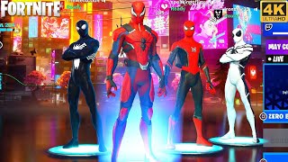 SpiderVerse Squads Match 2  Fortnite 4K 60FPS [upl. by Kartis889]