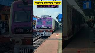 The Most Cutest Emu Train Of Sealdah Div 😲 railway train rail virals shorts trending video [upl. by Rosati441]