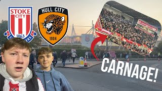 MAULED By The Tigers  Stoke City Vs Hull City Matchday Vlog [upl. by Atnima]