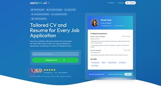 How to Create Perfect CV amp Cover Letter in 1 Minute with AI [upl. by Olag485]