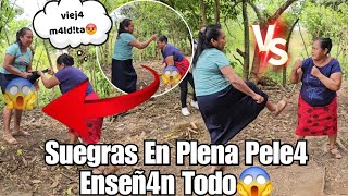 🚨Suegras Enseñ4n Todo En Pl3na Pele4‼️Se Tru3n4n La Car4 Por Sus Hijos😡Vean Quien Le D4 A Quien😱 [upl. by Kam]