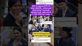 Pelantikan Anggota DPRRI shortsviral oncemekel ahmaddhani mulanjameela varelbramasta komeng [upl. by Dnalevets839]