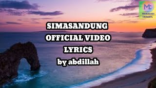 Abdillah simasandung official video lyrics [upl. by Ylebmik]