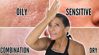 Oily Combination Sensitive and Dry Skin  What you NEED to Know [upl. by Hedges]