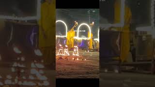 Ganga Aarti in Kolkata Babu Ghat sorts [upl. by Laurita315]