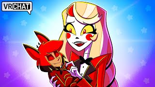 Charlie Adopts BABY ALASTOR in Hazbin Hotel VRChat [upl. by Ljoka837]