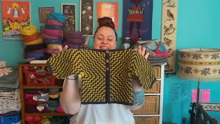 Terrazzo Cardigan  Full Crochet Tutorial [upl. by Osterhus175]