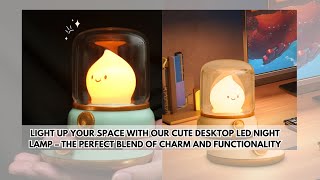 Cute Desktop LED Night Lamp [upl. by Elam]