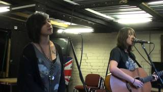 Sarah Bennett amp Carly Ryder  Landlocked Blues Bright Eyes cover [upl. by Granny92]