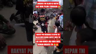 HANYA TNI YANG MAU SUJUD DI HADAPAN RAKYAT 🥺😭 tniindonesia news tnirakyat beritaterkini [upl. by Marylou]