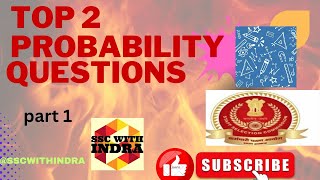 Top quality Probability questions regarding ssc cgl mains seriesssc education ssccglmains maths [upl. by Oilla534]