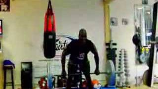 Alain Ngalani Martial Arts Training  Warm up and Squats [upl. by Travers]