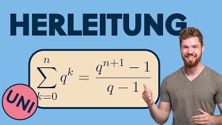 Endliche geometrische Reihe Einfache Herleitung der Formel über eine intuitive Gleichung [upl. by Elleira]