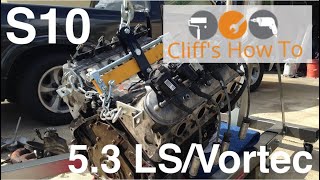 S10 LS V8 Swap Part 9 Modifying The Crossmember [upl. by Sinclair]