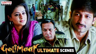 Golimaar Movie Ultimate Scenes  Hindi Dubbed Movie  Gopichand Priyamani  Aditya Movies [upl. by Whelan]