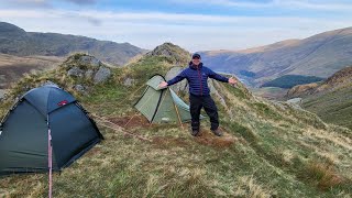 Small Water Wild Camp In The Hilleberg Soulo Black Label And OEX Bobcat [upl. by Ahsha]