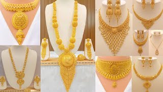 2025 Most beautiful gold necklace designs  gold necklace design  necklace designs [upl. by Sven]