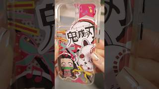 DIY🎀 Demon Slayer iphone case demonslayer nezuko shorts anime diy diycraft [upl. by Elwee]