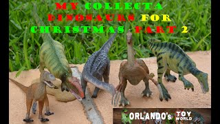 COLLECTA DINOSAURS for Christmas  Part 2 [upl. by Sherrer800]