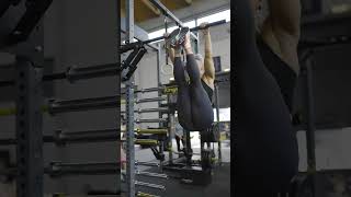 Pull up bars arent only for pull ups abworkout coreworkout training workoutvideo pullupbar [upl. by Ehtyaf330]