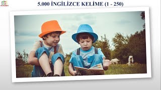 5000 İNGİLİZCE KELİME  RESİMLİ VE SESLİ  1  250 [upl. by Ben]