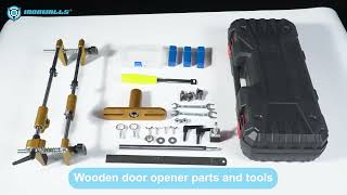 IRONWALLS Wooden Door Lock Hole Opener Kit Mortise Lock Jig for Wooden Door [upl. by Manville501]