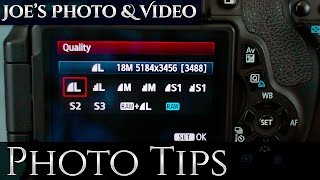 How To Switch Between RAW amp Jpeg On A Canon DSLR  Photography Tips [upl. by Wandy]