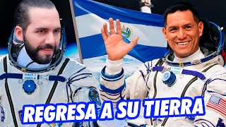 Astronauta Frank Rubio está impactado con el cambio que vive El Salvador ❤️ Felicita a Nayib Bukele [upl. by Pennie]