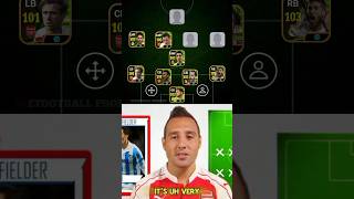 Santi Cazorla picks his ultimate XI 🔥 efootball efootball2024 shorts [upl. by Idzik748]