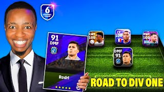 91 RODRI Is Actually Broken  Road To Div One 1 [upl. by Baalbeer]