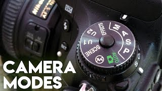 DSLR TUTORIAL CAMERA MODES [upl. by Reinert970]