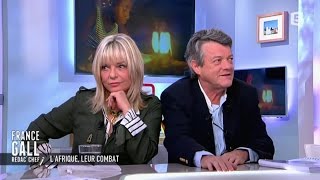 France Gall et JeanLouis Borloo leur combat pour lAfrique  C à vous  25032015 [upl. by Linis151]