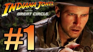 Indiana Jones and the Great Circle Gameplay Walkthrough Part 1  Intro Full Game [upl. by Balsam253]