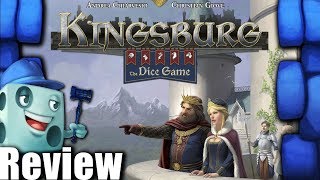 Kingsburg The Dice Game Review  with Tom Vasel [upl. by Airdnaid]