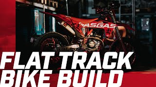 Garage build – GASGAS flat track bike [upl. by Astrix]