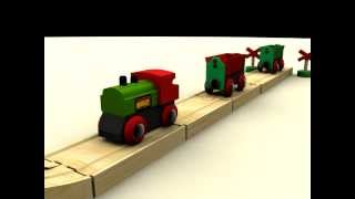 Brio Train Animation [upl. by Eeleak]