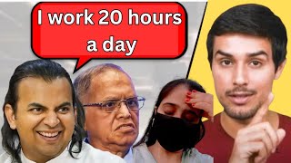 Indias Toxic Work Culture  Reaction on Dhruv Rathee video [upl. by Oiziruam]