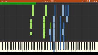 Beethoven 5th Symphony  Piano Tutorial Synthesia HD [upl. by Rondon541]