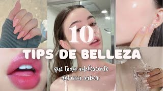 10 TIPS de BELLEZA que toda ADOLESCENTE debería conocer de inmediato 🌷  Moonie [upl. by Amadeus813]