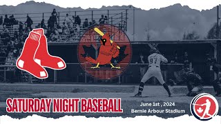 Saturday June 1st 2024 Brantford Red Sox at Hamilton Redbirds  Cardinals Retro Night [upl. by Arimak]